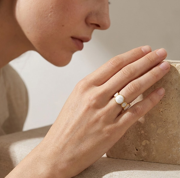 Ring - Solace Stone Wrap