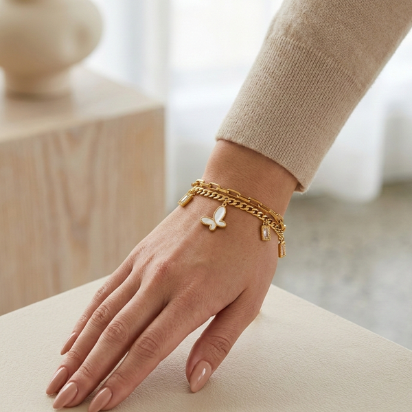 Seraphine Butterfly Bracelet