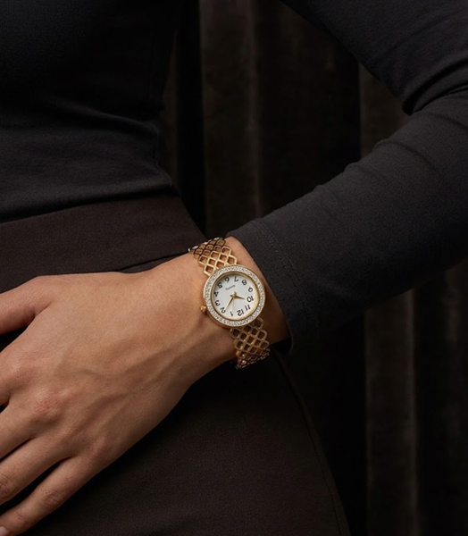 Seraphine Royale Lattice Bangle Watch