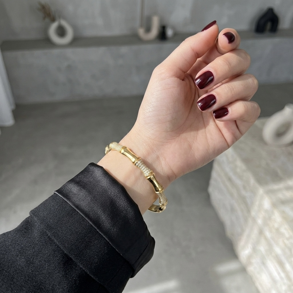Valmere Crystal Link Bangle