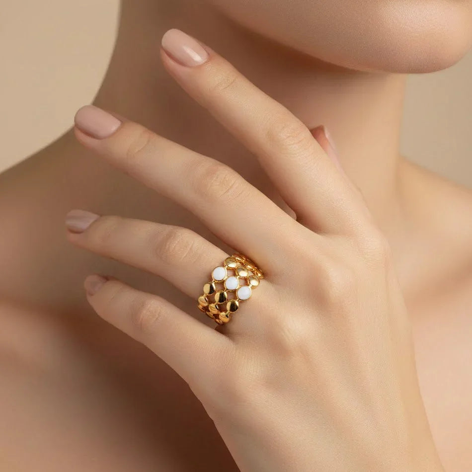 Ring - Opal Aura Link