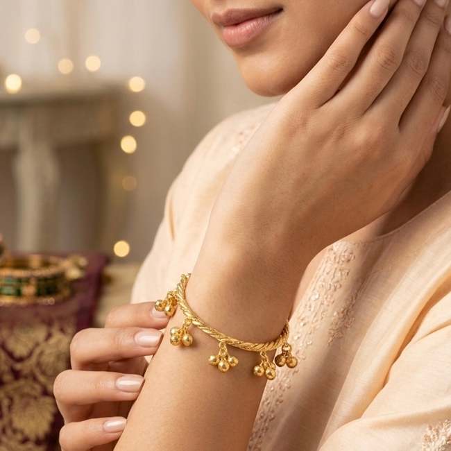 Zarvisha Ghungroo Bracelet