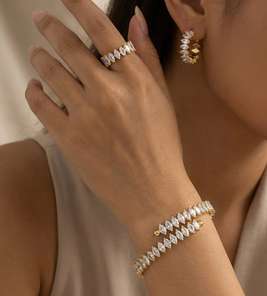 Obsidia Three-Piece Jewellery Set