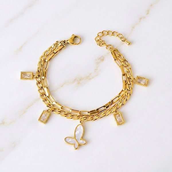 Seraphine Butterfly Bracelet