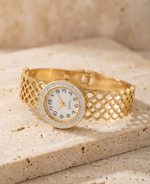Seraphine Royale Lattice Bangle Watch