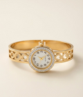 Valoria Crystal Openable Bangle Watch