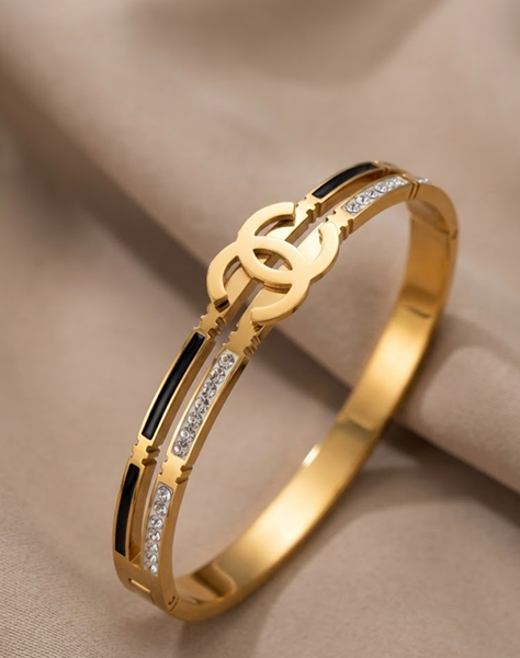 Bracelet - Valoria Noir Crystal