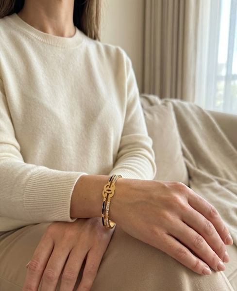 Bracelet - Valoria Noir Crystal