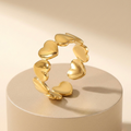 Valoria Sculpted Heart Ring