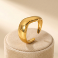 Velora Sculpted Dome Ring