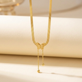 Veloura Butterfly Drop Necklace