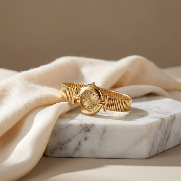 Élan Watch - Gold Dial