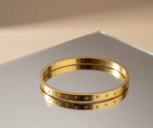 Bracelet - Astrid Gold Bangle