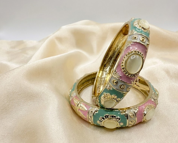 Celestia Enamel Stone Kada